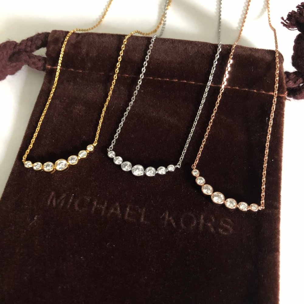 Michael Kors Delicate Crystal Necklace